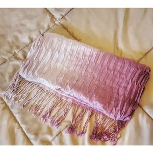 RECYCLED Pierre Cardin Ombre Origami Scarf